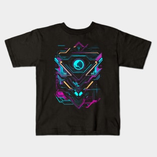 Cyberpunk Design Kids T-Shirt